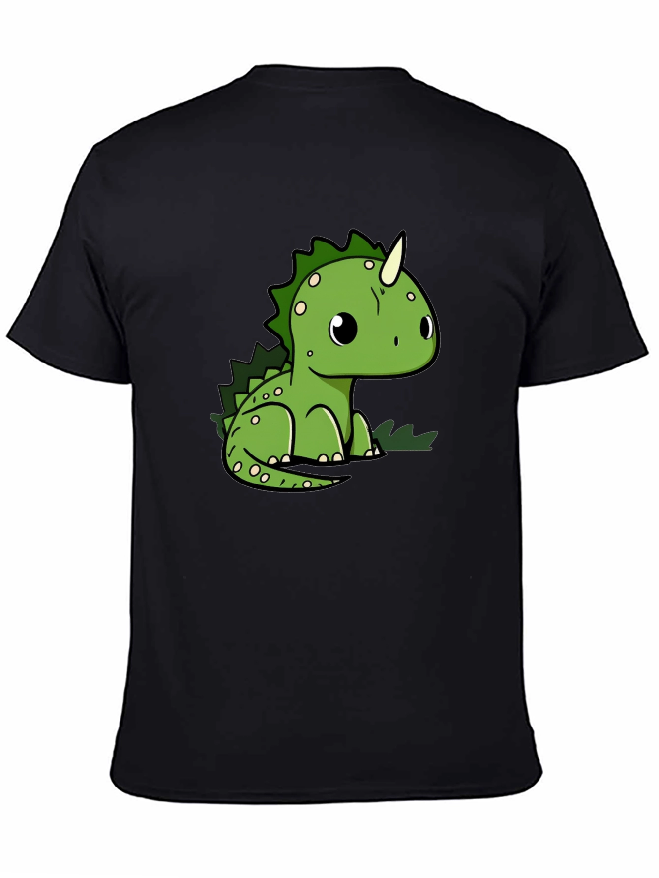 Cute Cartoon Dinosaur Graphic T-Shirt