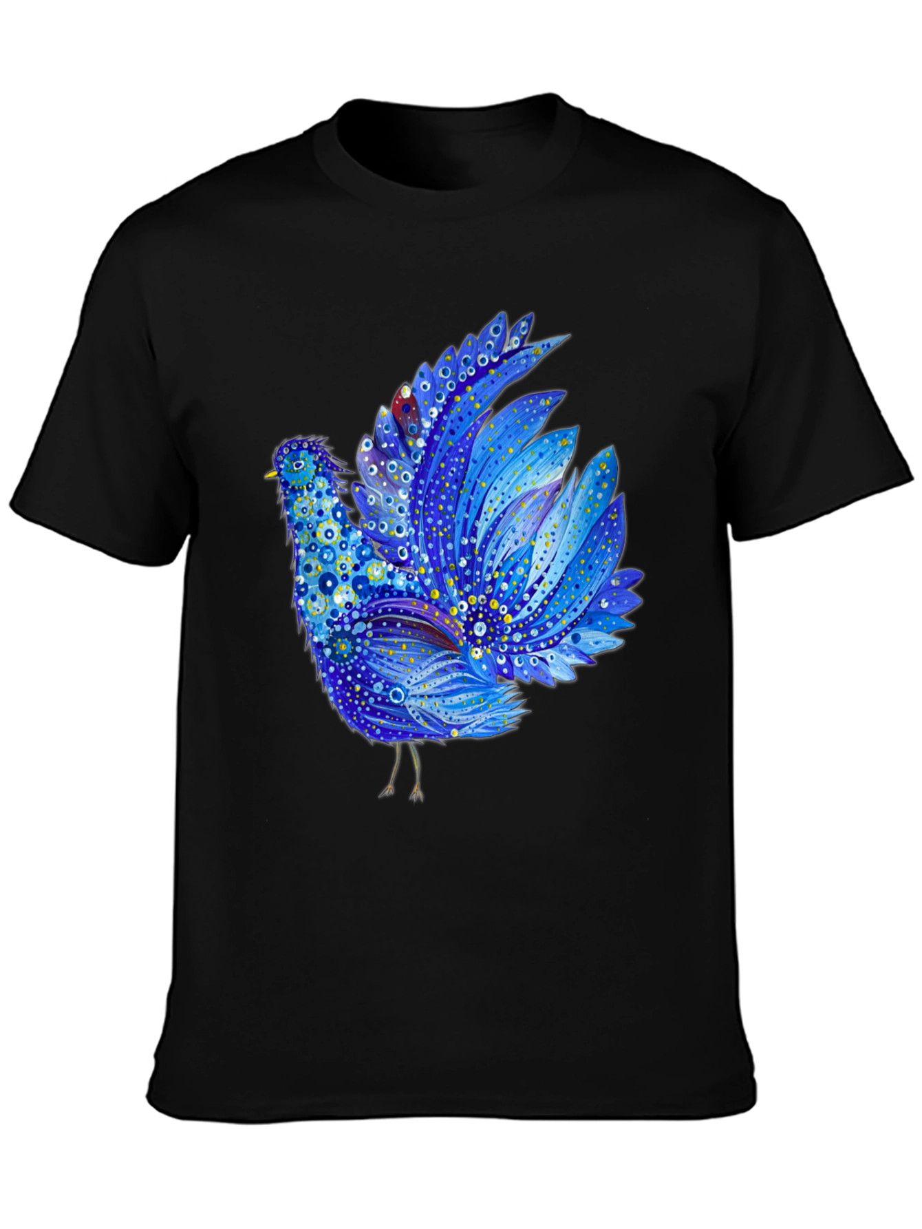 Blue Bird Graphic Tee - Unique Design