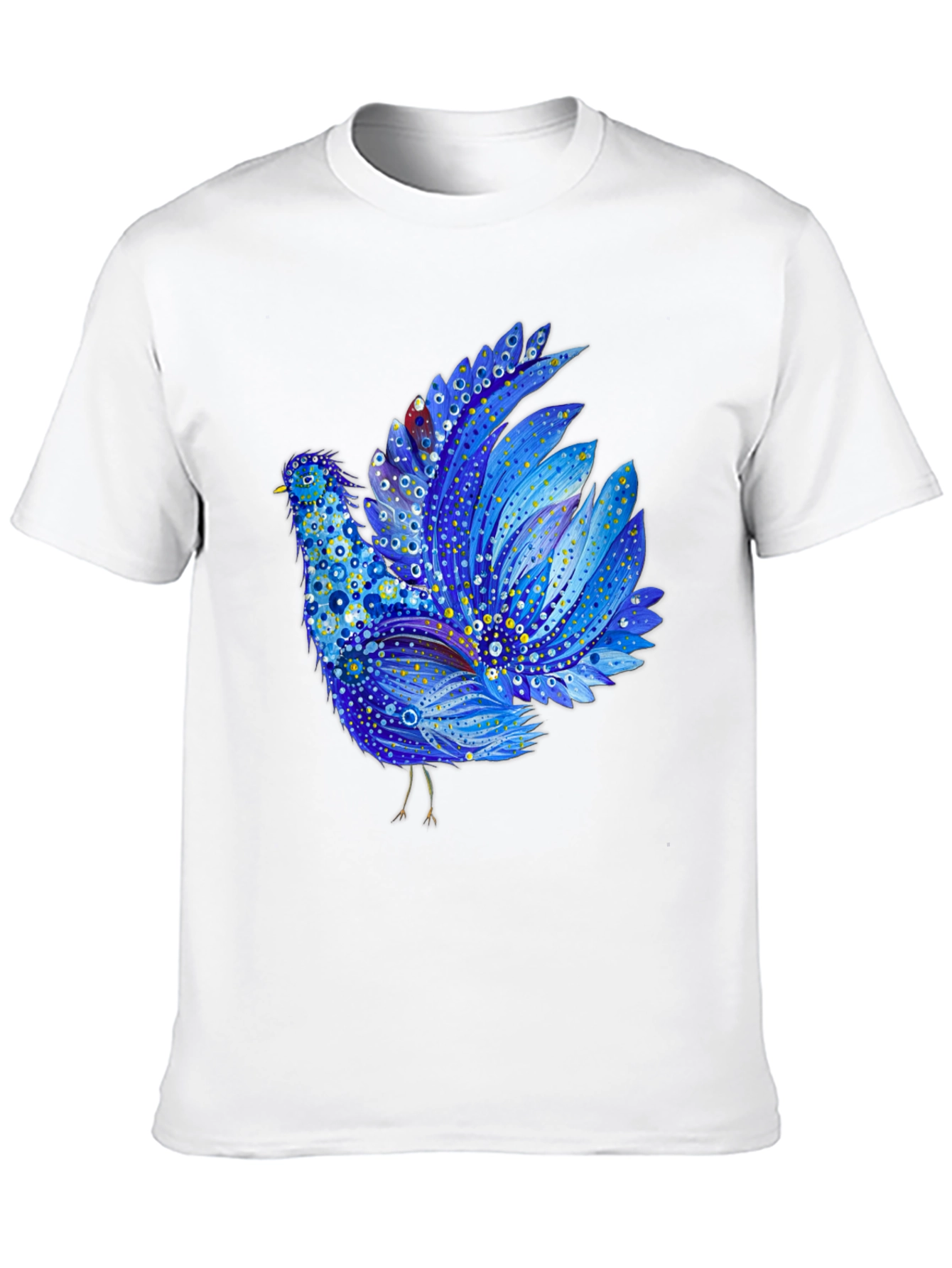 Blue Bird Graphic Tee - Unique Design