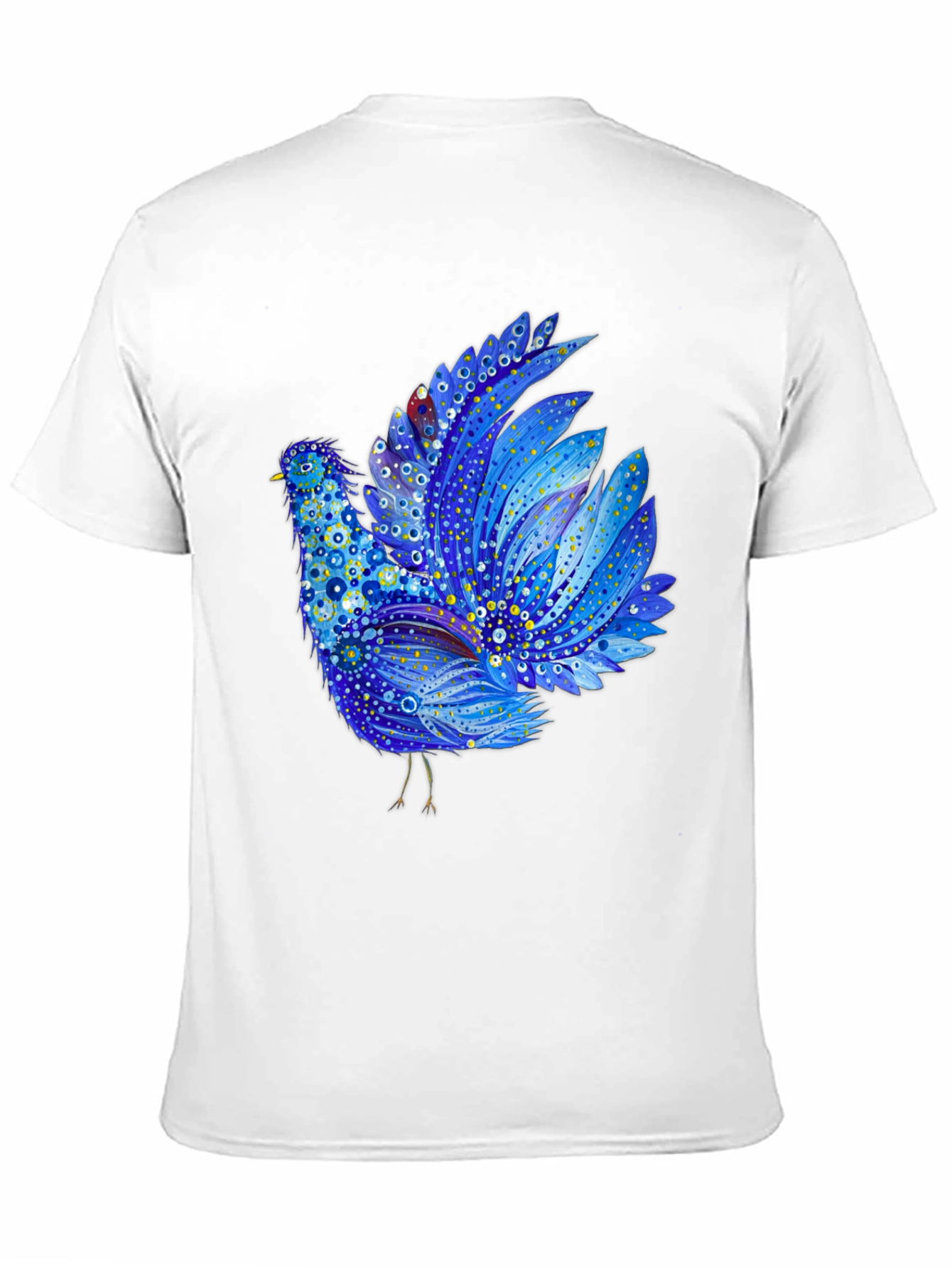 Blue Bird Graphic Tee - Unique Design