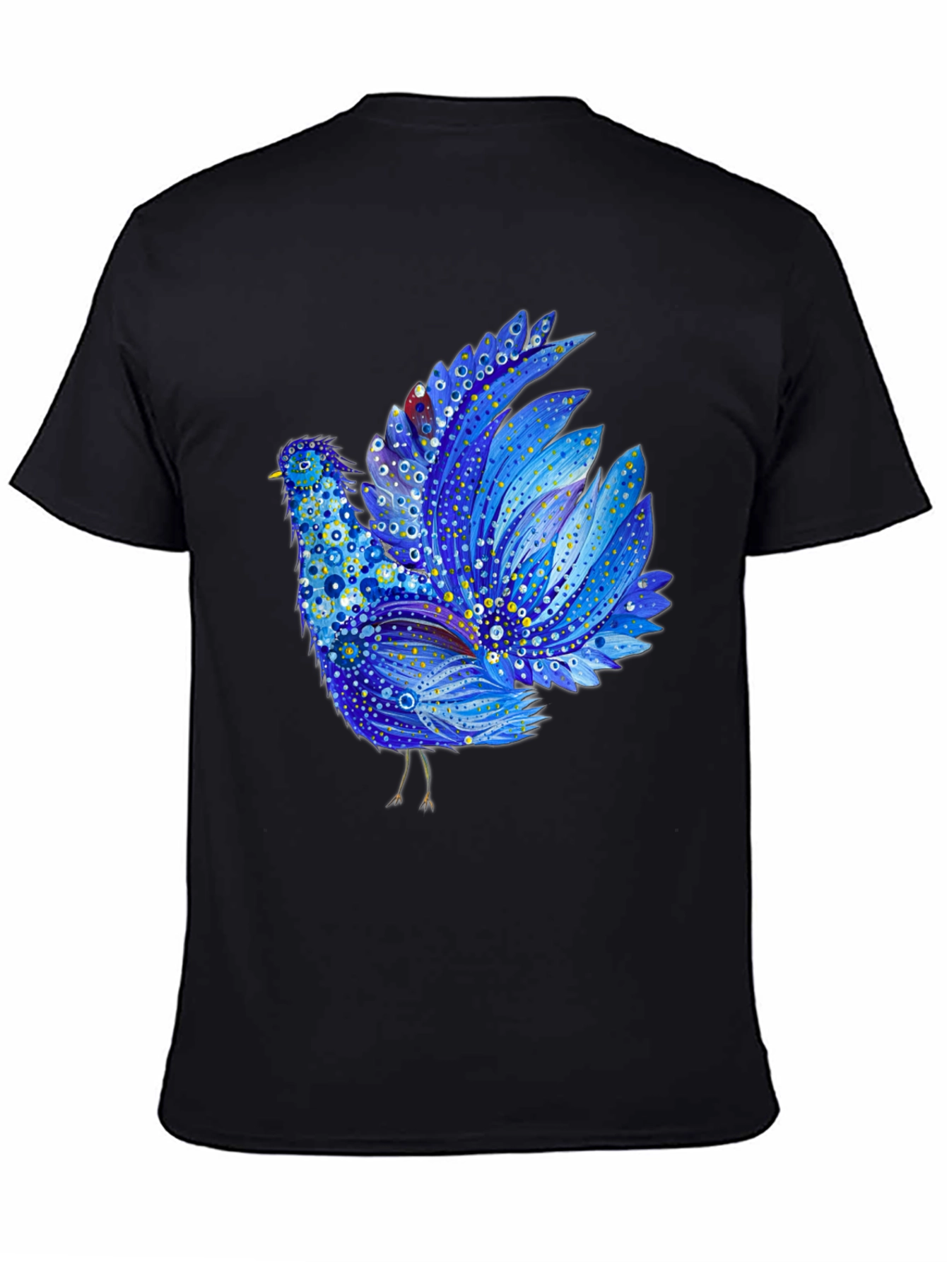 Blue Bird Graphic Tee - Unique Design