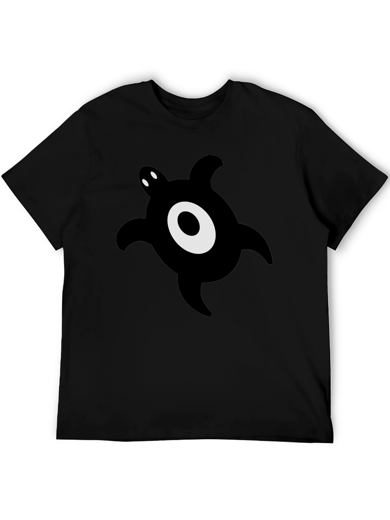 Black Turtle Graphic Tee - Stylish Casual Wear