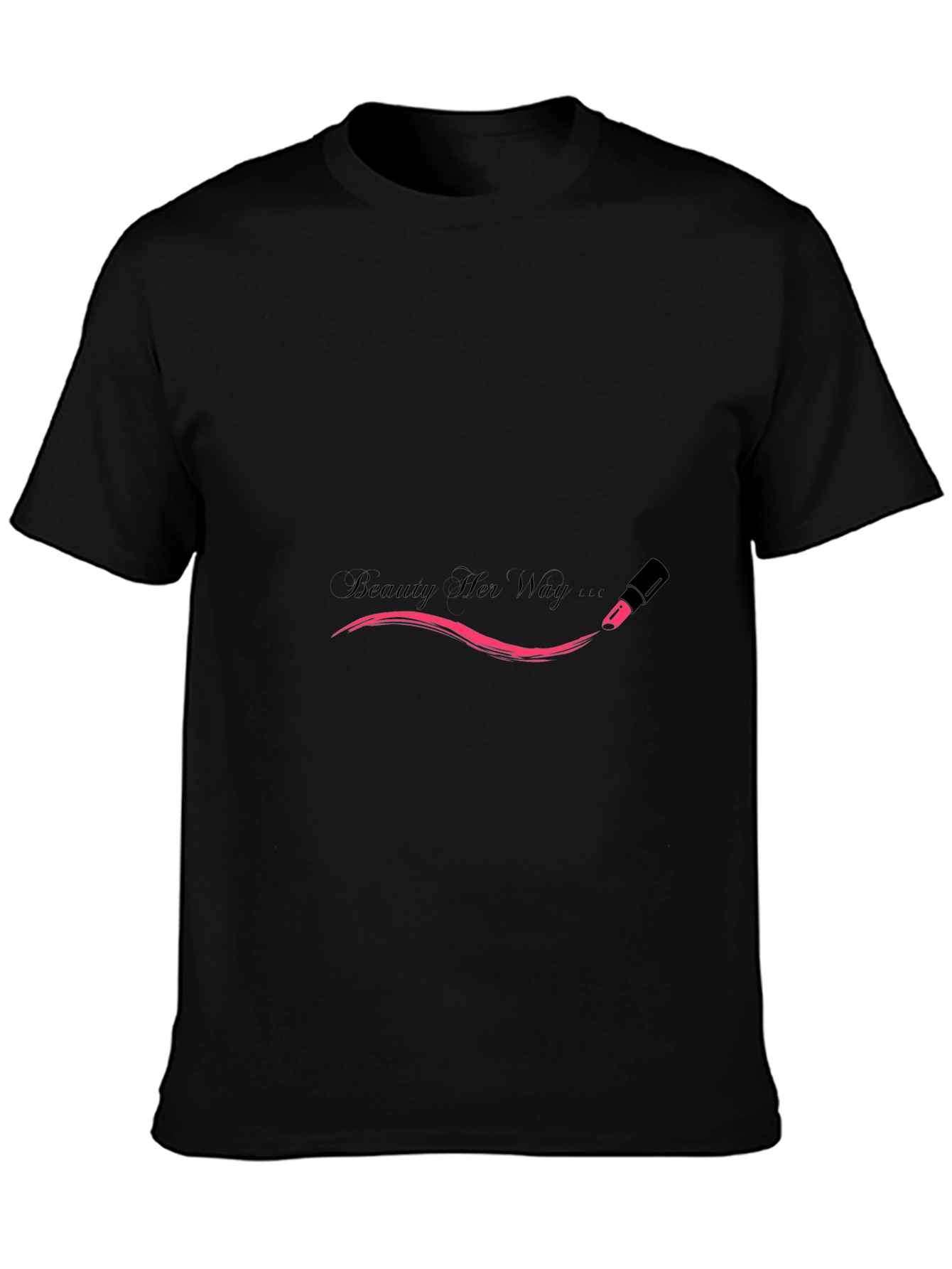 Beauty Her Way Black T-Shirt
