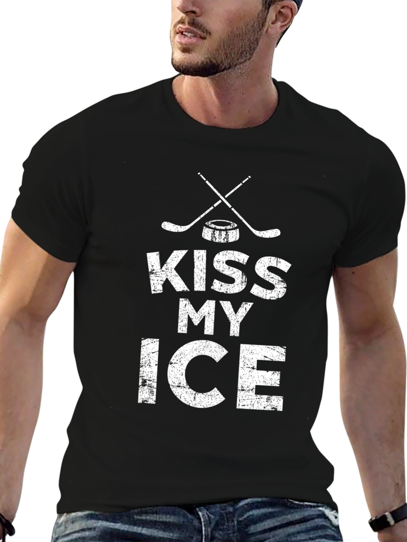 Kiss My Ice Hockey T-Shirt