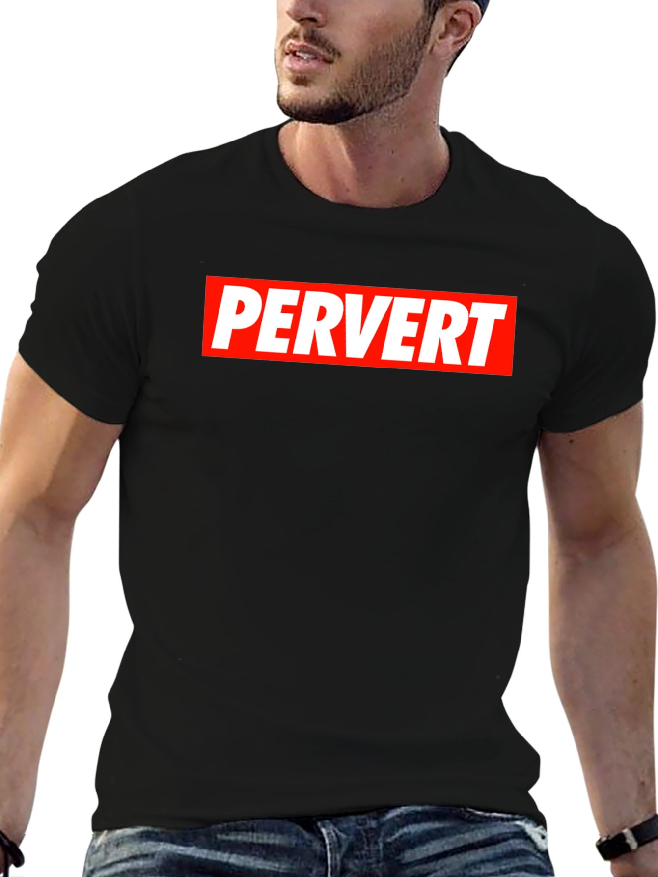 Pervert Graphic T-Shirt - Bold Statement Tee