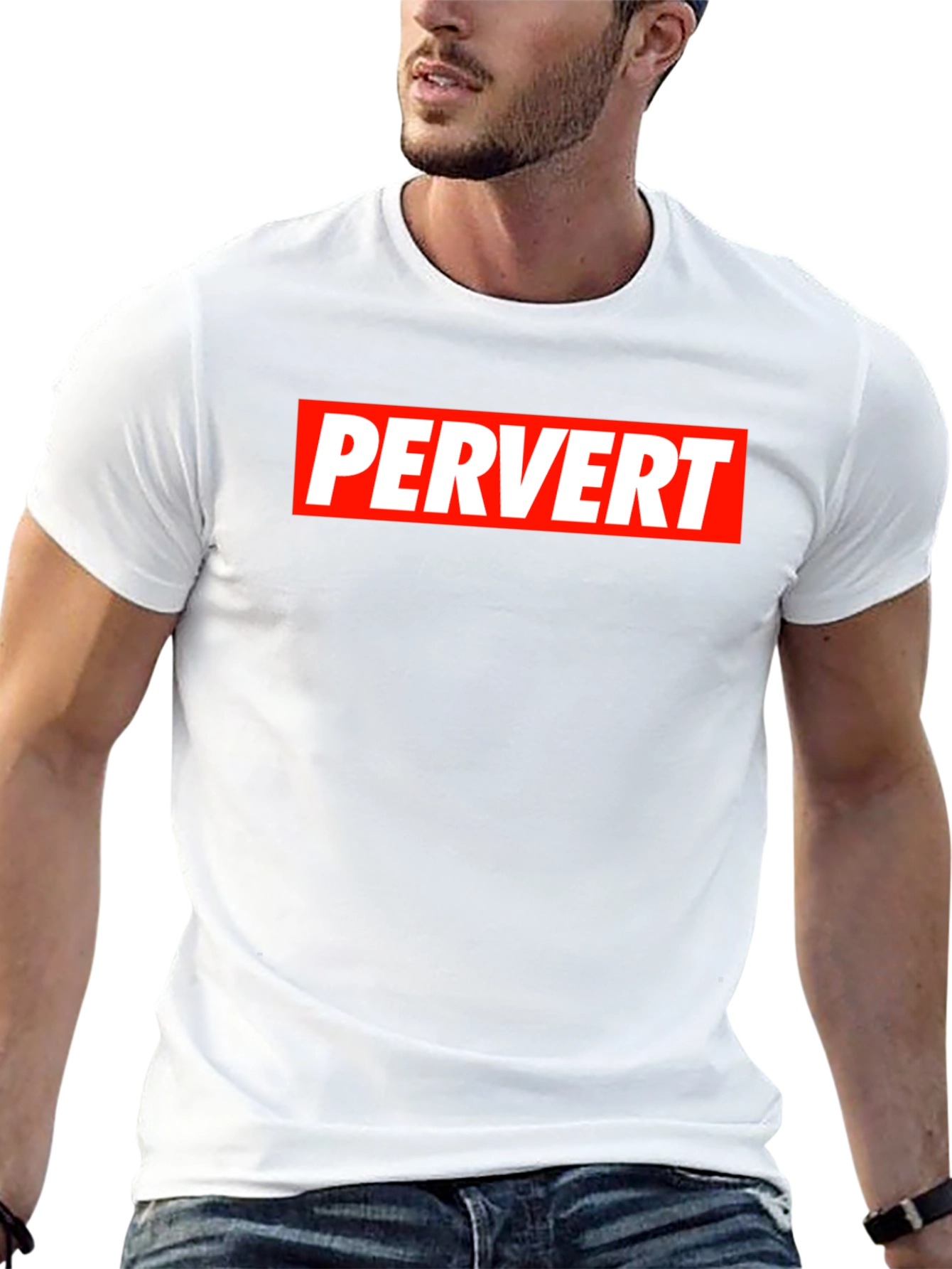 Pervert Graphic T-Shirt - Bold Statement Tee