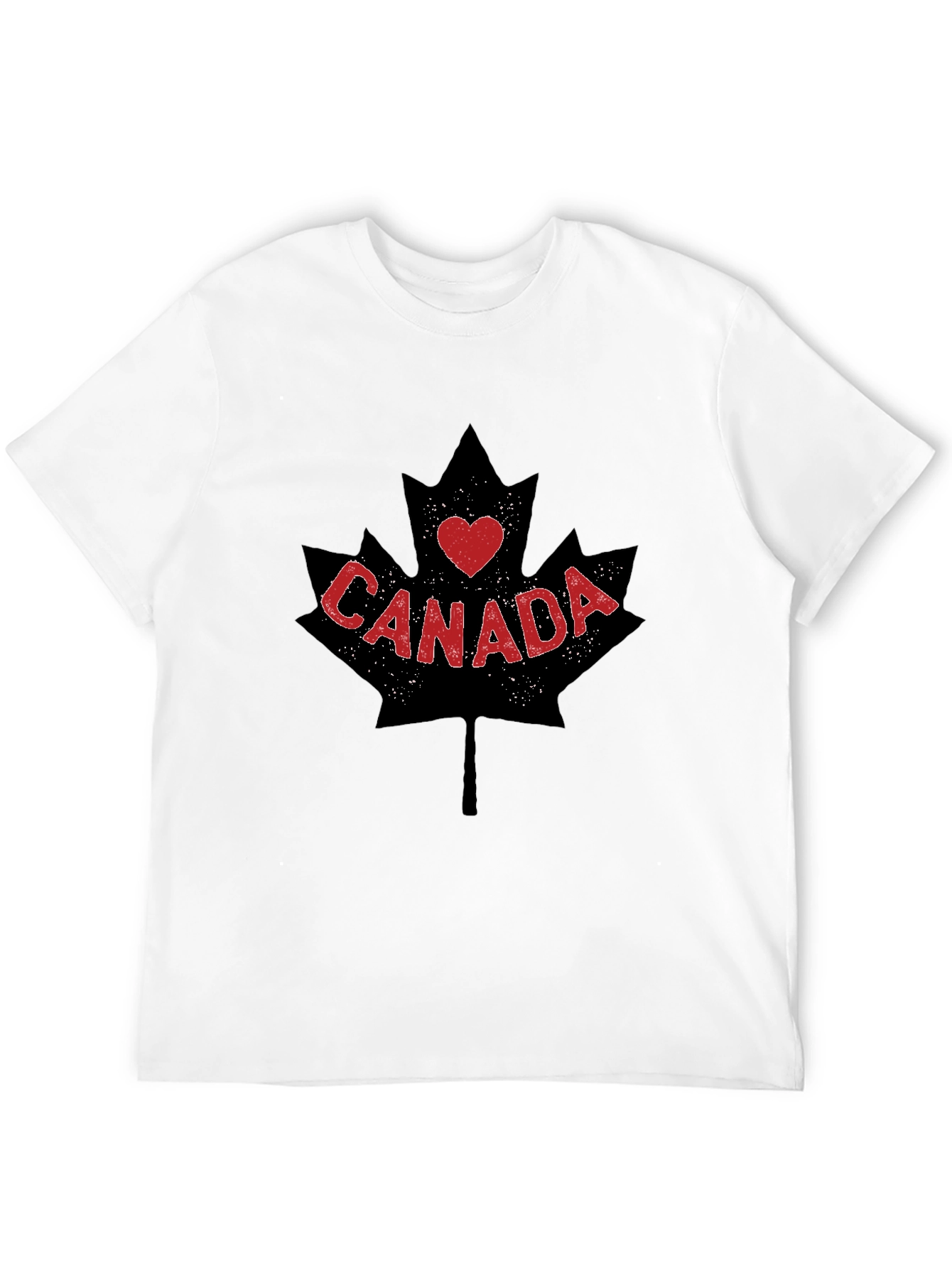 I Love Canada Maple Leaf T-Shirt