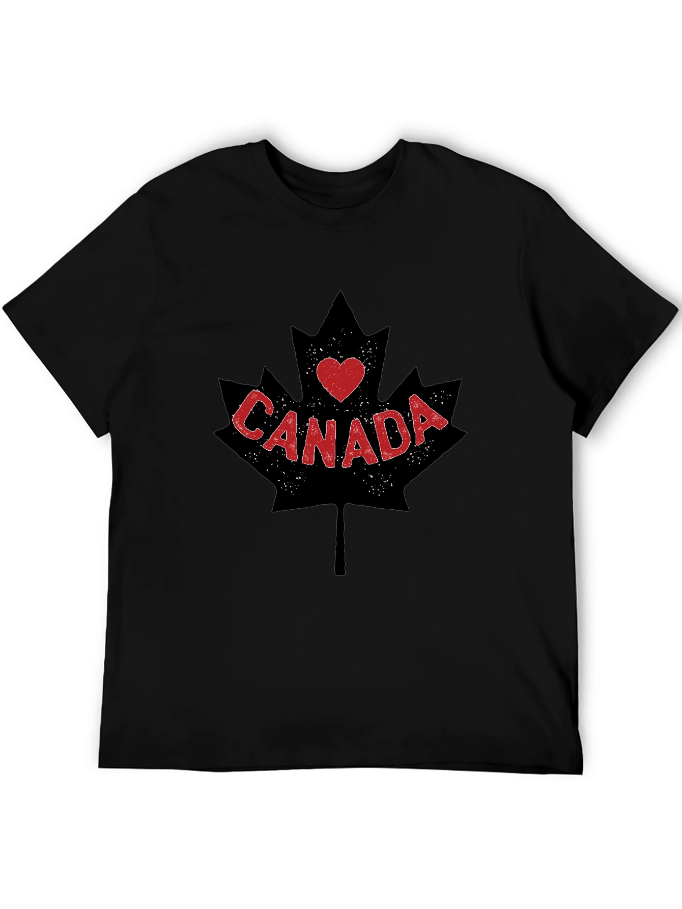 I Love Canada Maple Leaf T-Shirt