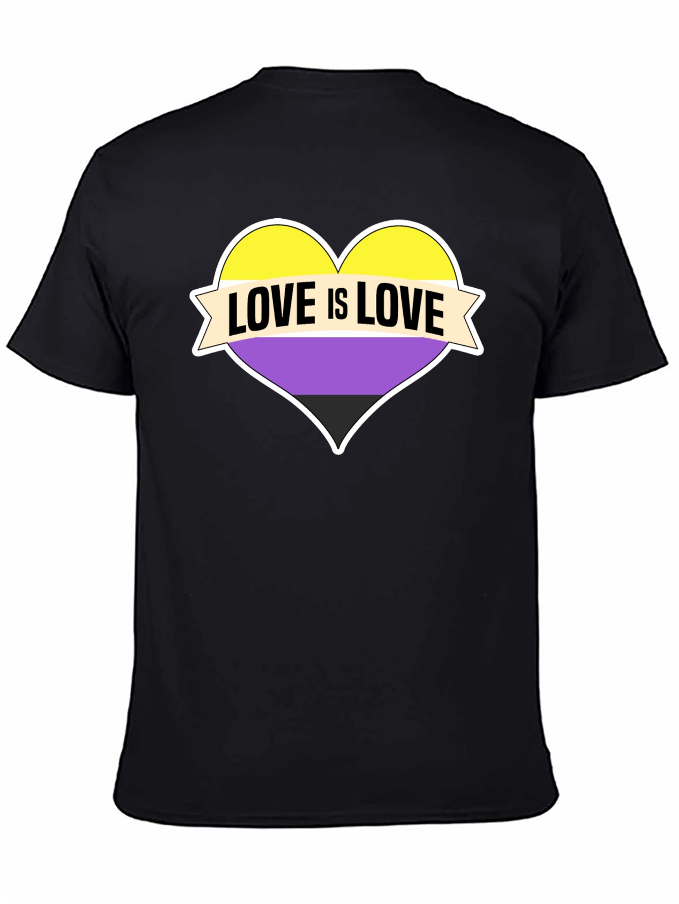 Love Is Love Nonbinary Pride T-Shirt