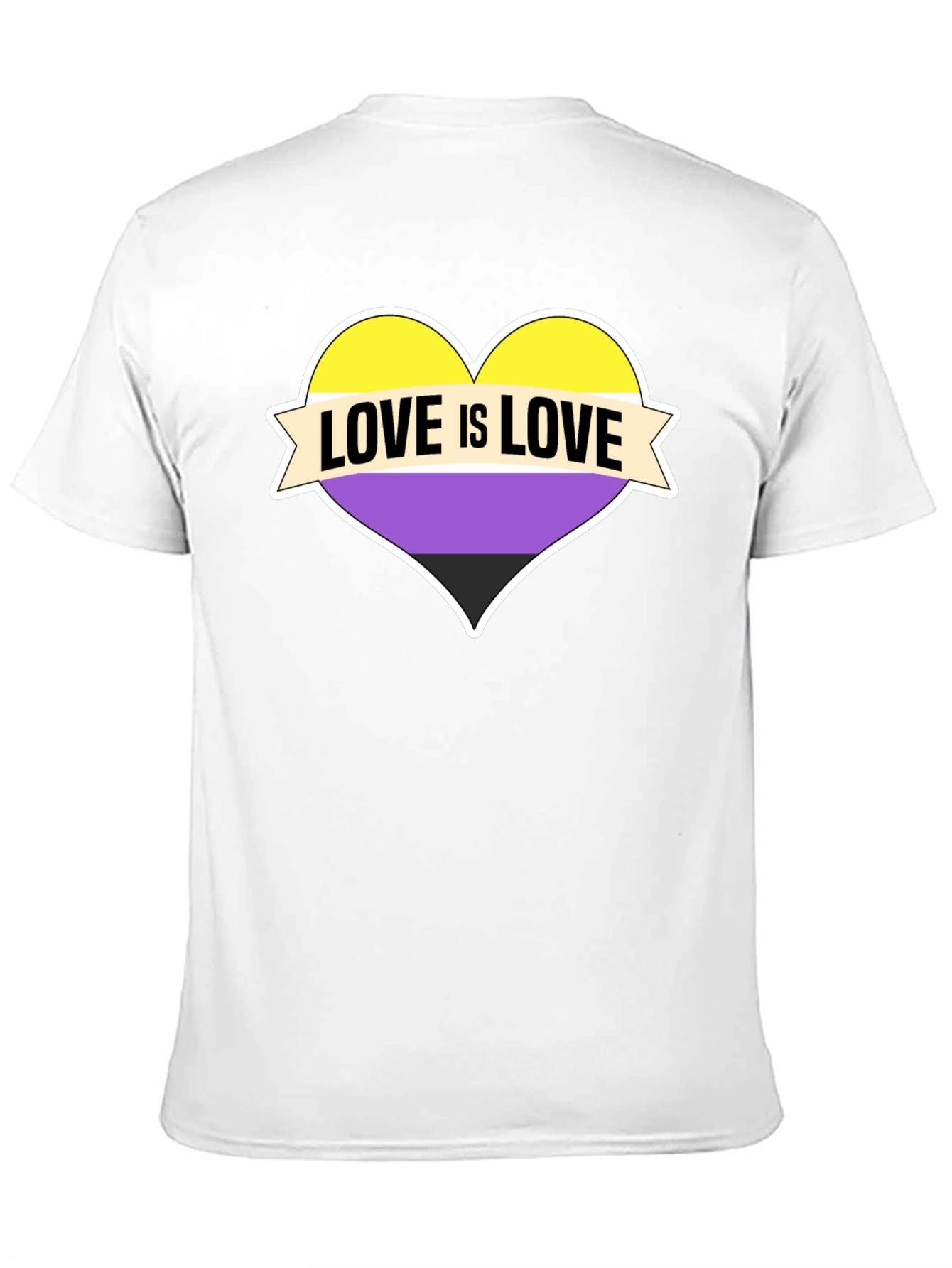 Love Is Love Nonbinary Pride T-Shirt