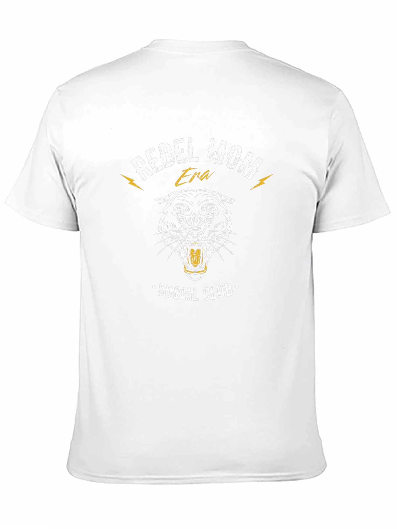 Rebel Mom Era Social Club Black Graphic Tee