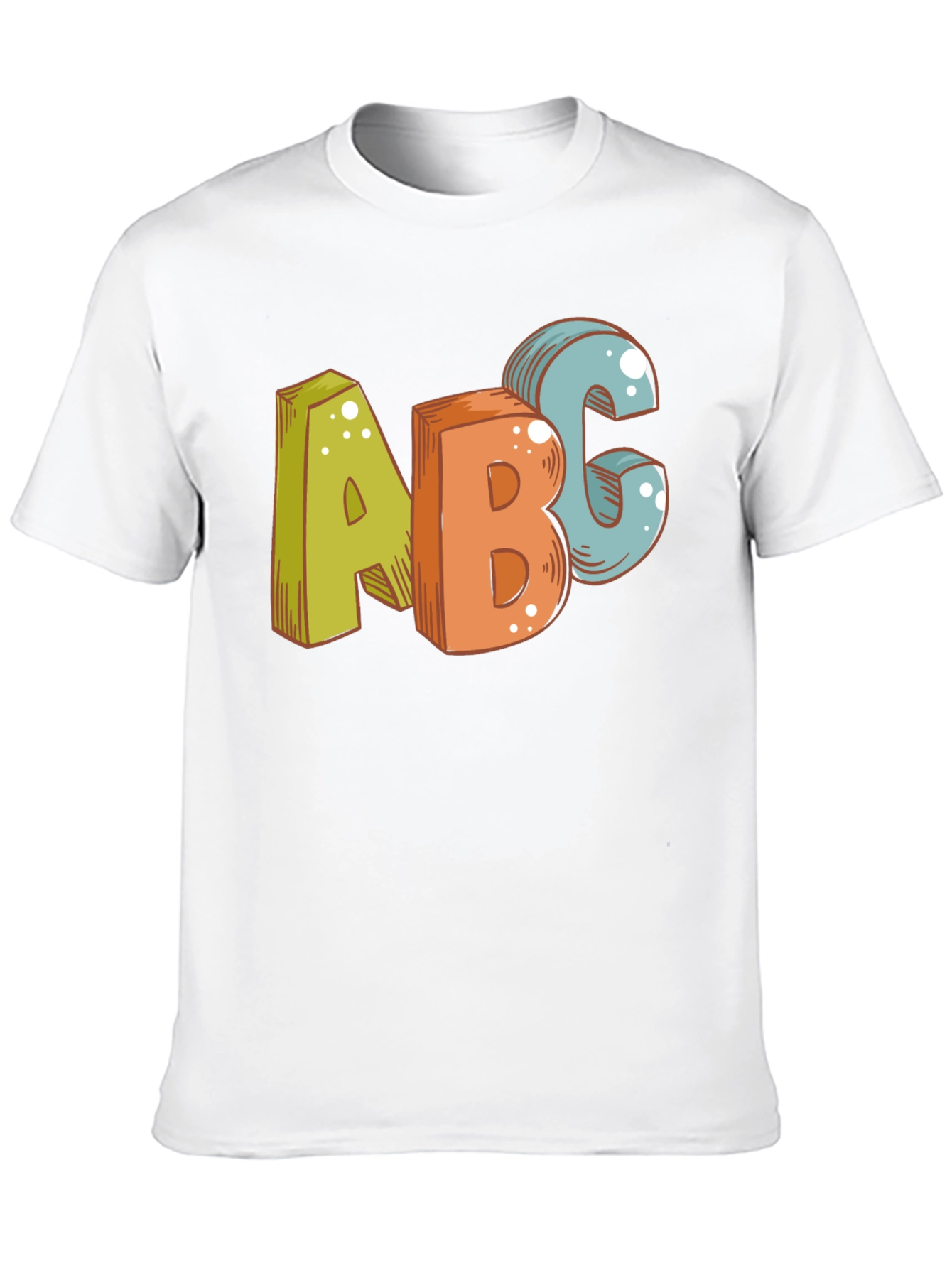 Fun ABC Graphic Print Tee