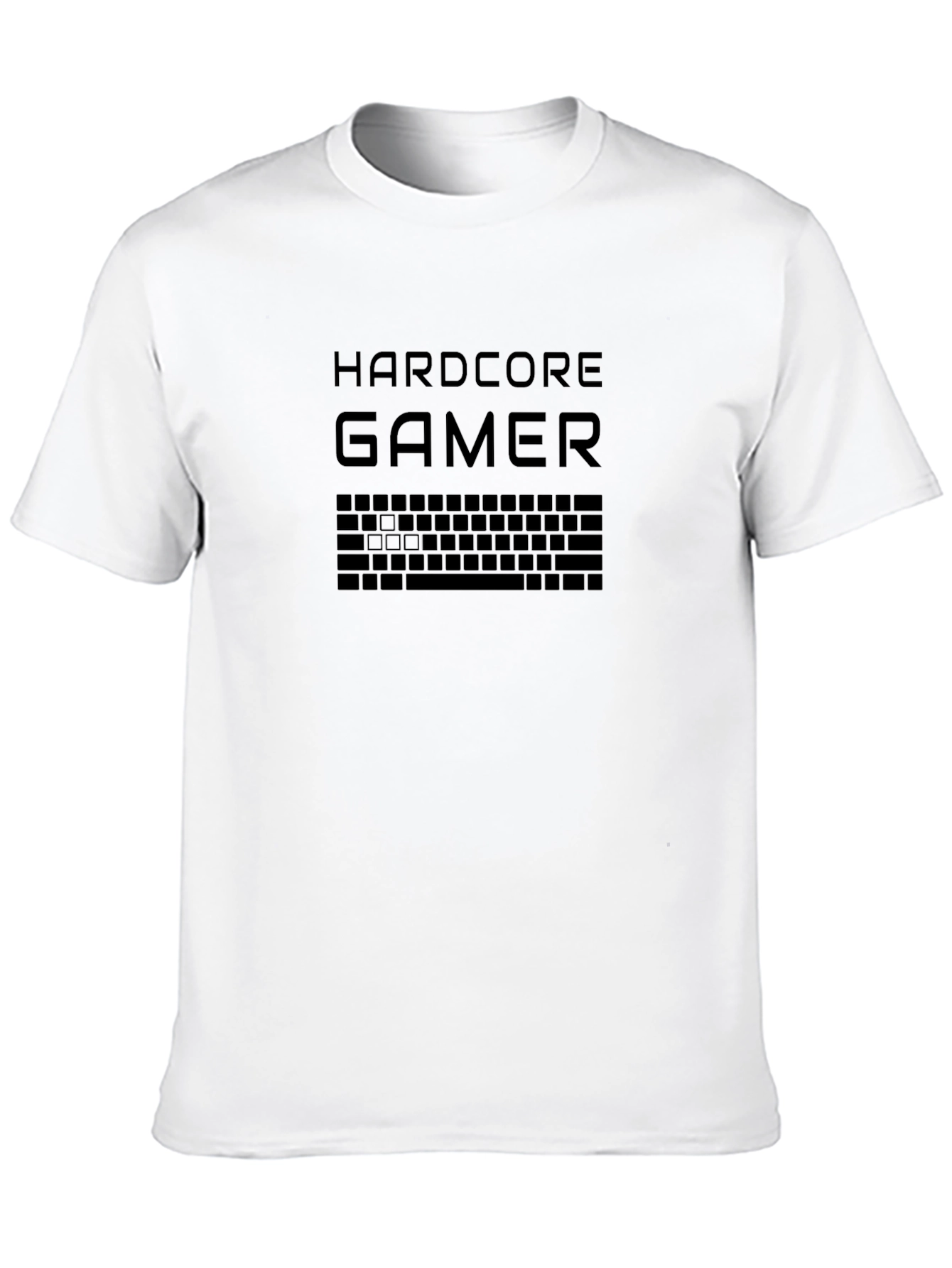 Hardcore Gamer Black T-Shirt