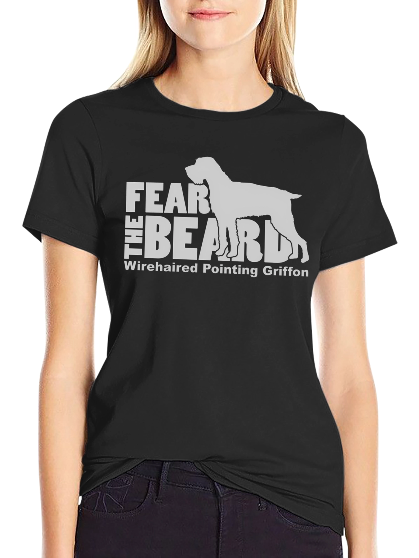 Fear The Beard Wirehaired Pointing Griffon T-Shirt