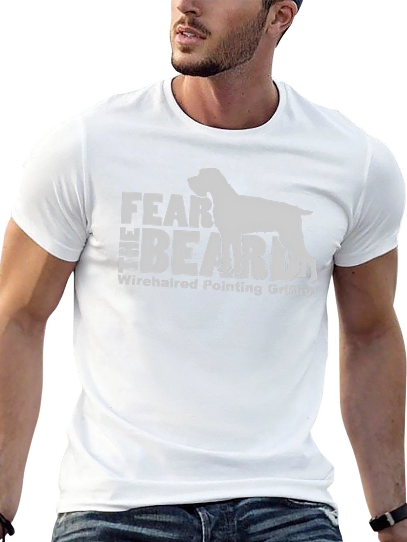Fear The Beard Wirehaired Pointing Griffon T-Shirt
