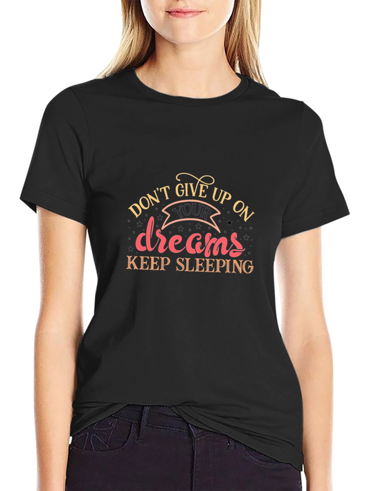 Dream On Graphic Tee - Relaxed Fit T-Shirt
