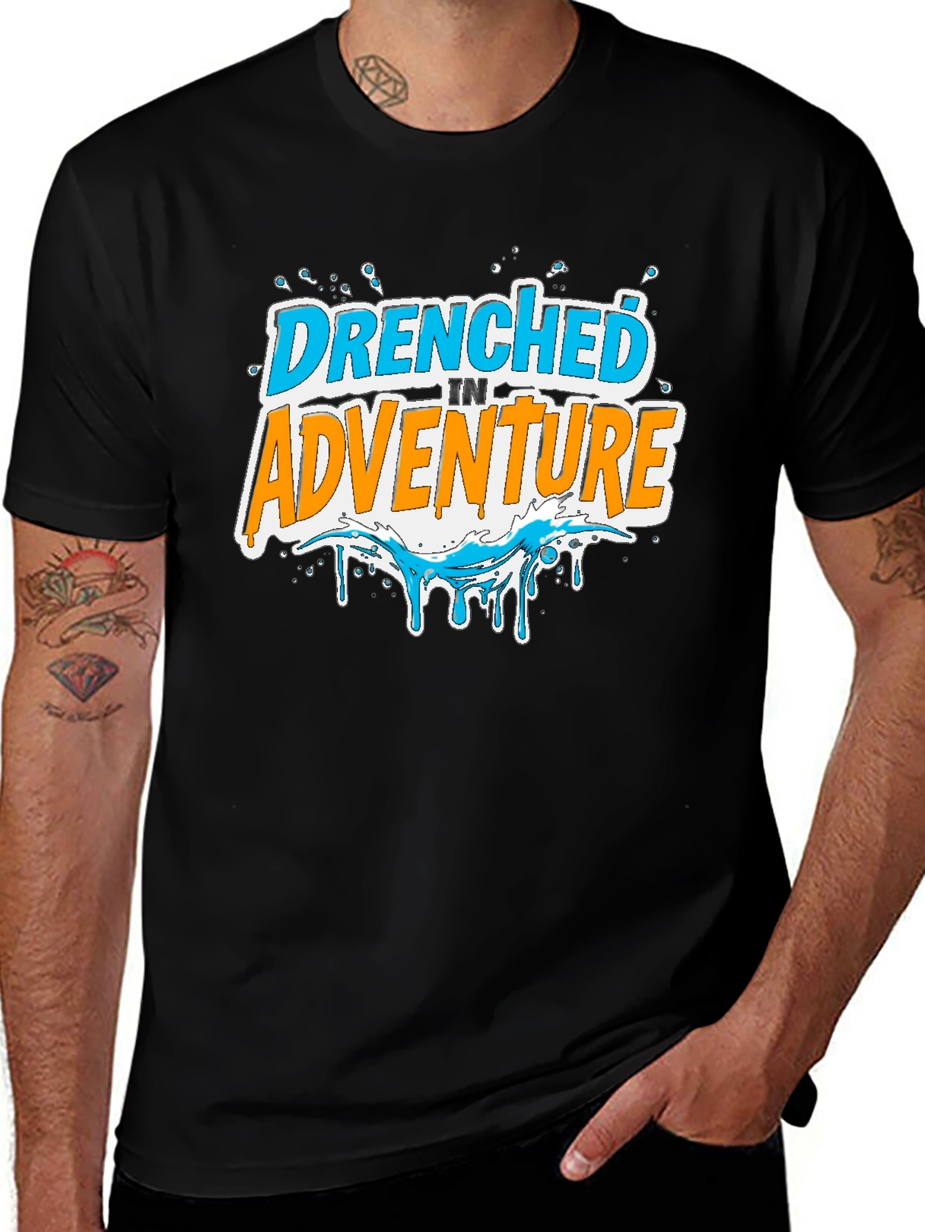 Drenched in Adventure Graphic Tee