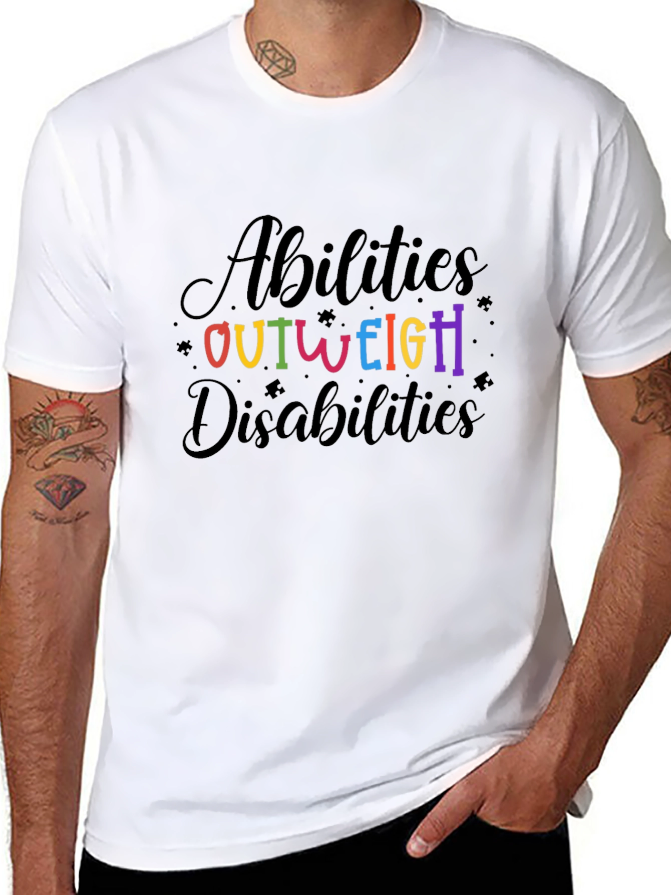 Abilities Outweigh Disabilities T-Shirt