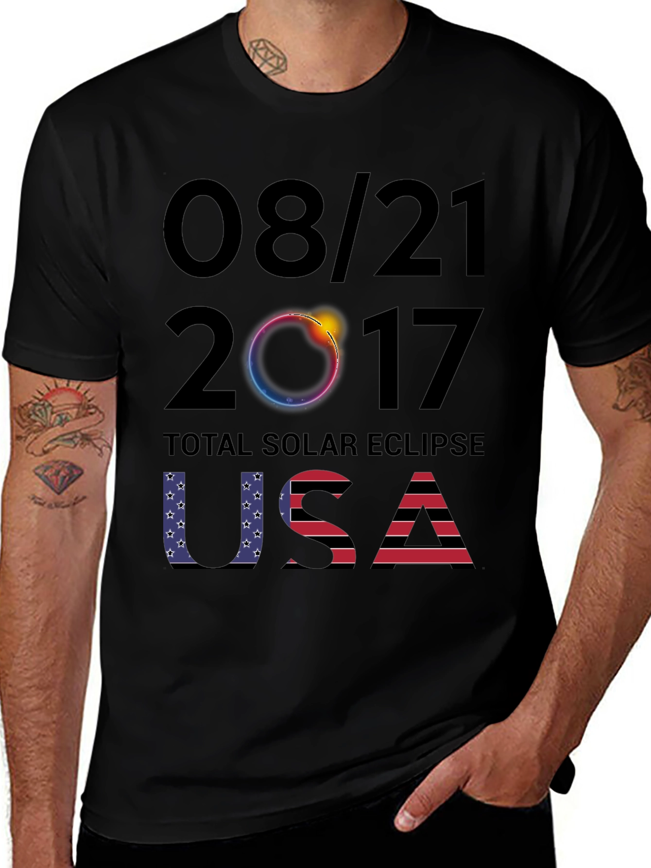 Total Solar Eclipse 2017 USA T-Shirt