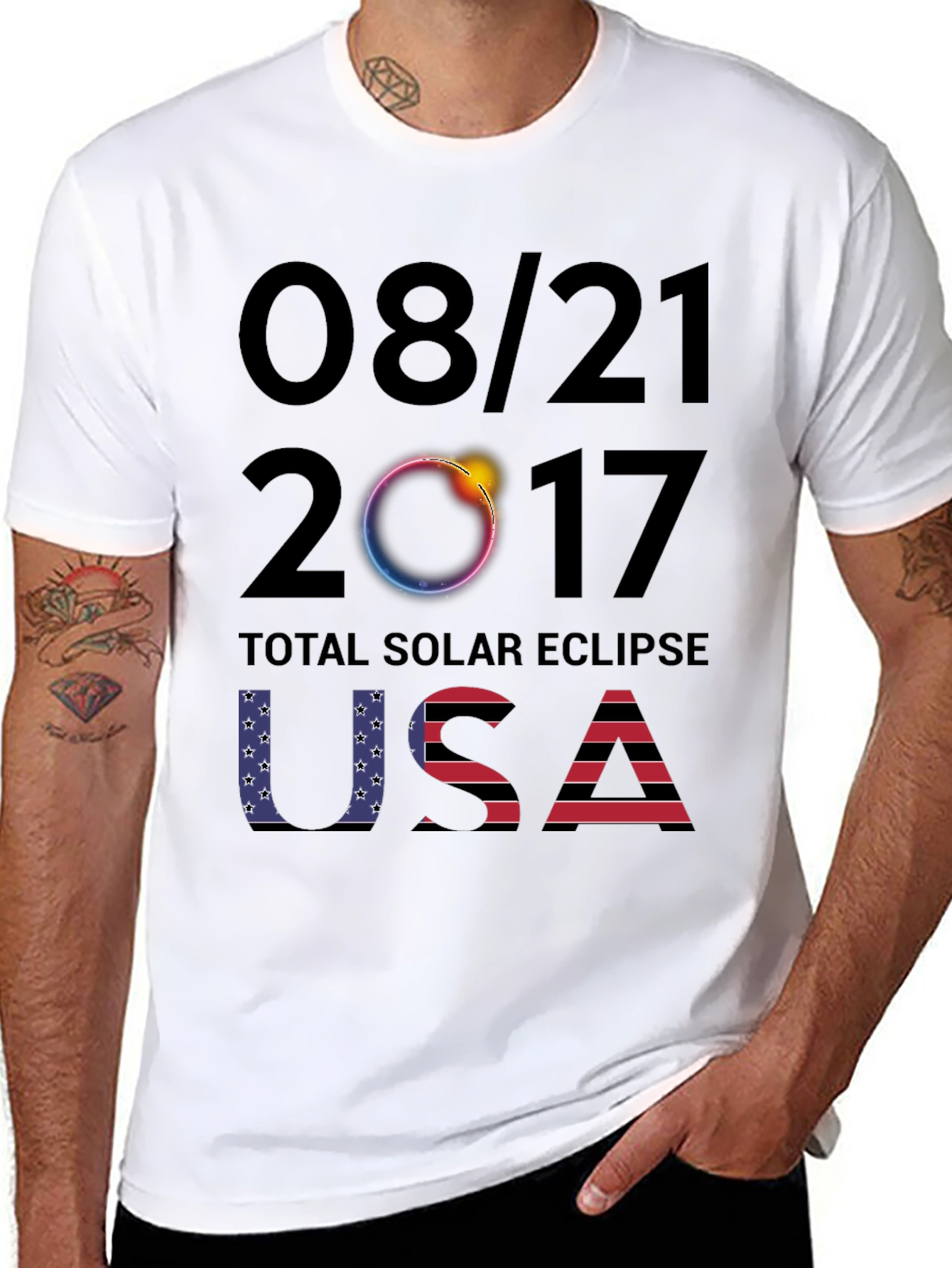 Total Solar Eclipse 2017 USA T-Shirt