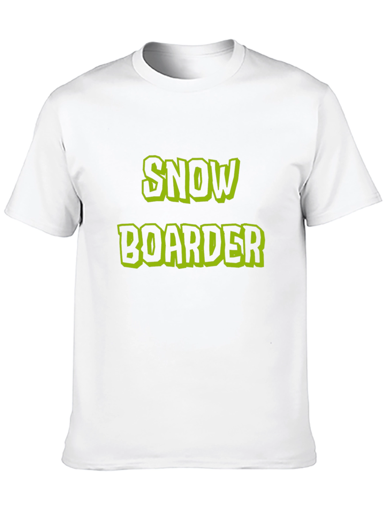Snowboarder Graphic Black T-Shirt