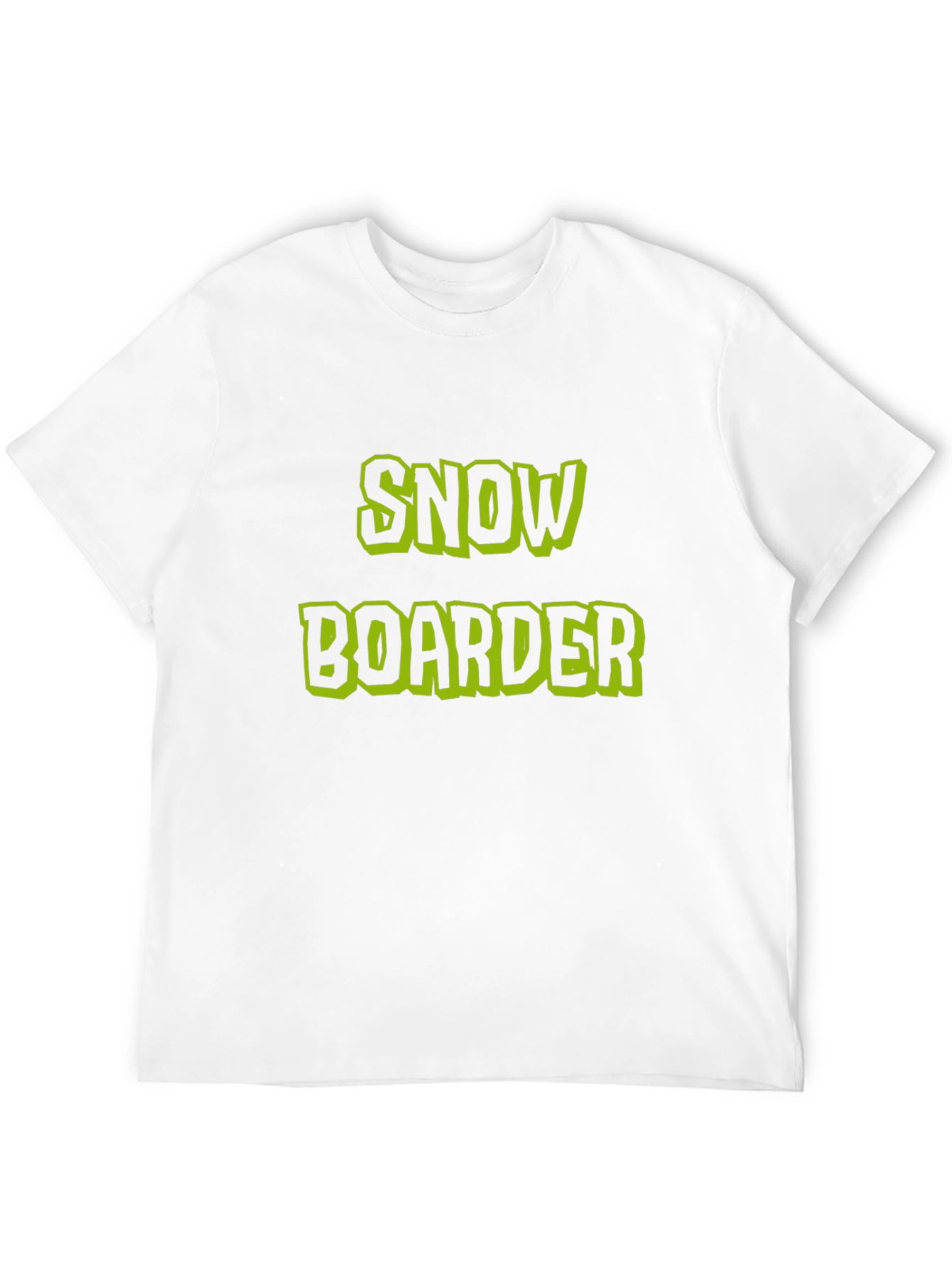 Snowboarder Graphic Black T-Shirt