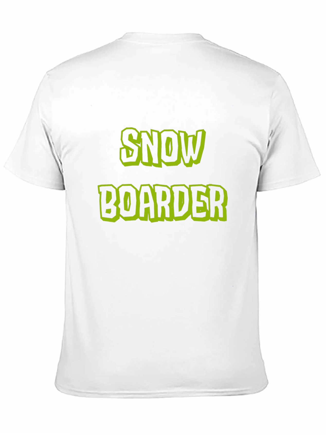 Snowboarder Graphic Black T-Shirt