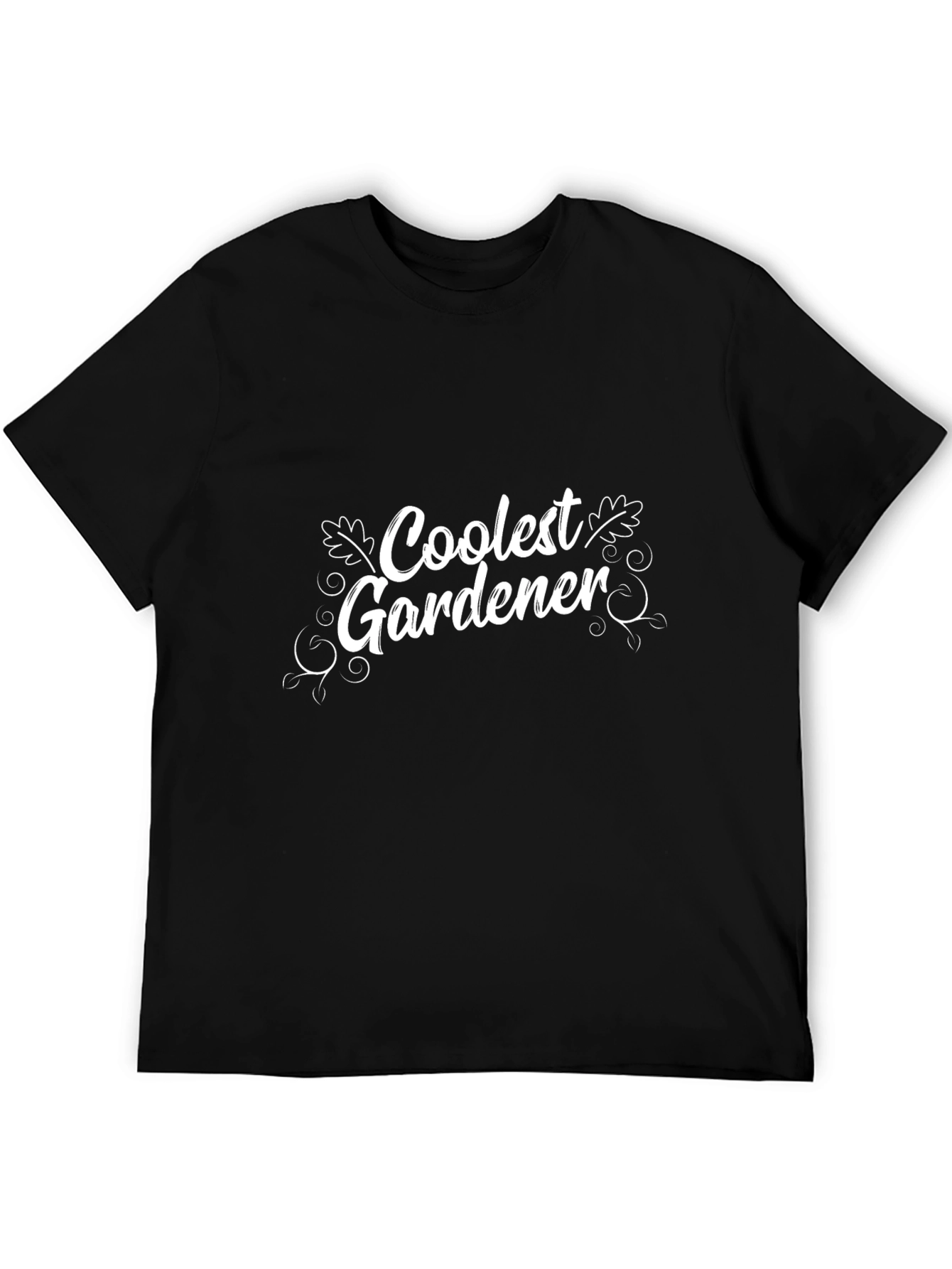 Coolest Gardener Black T-Shirt