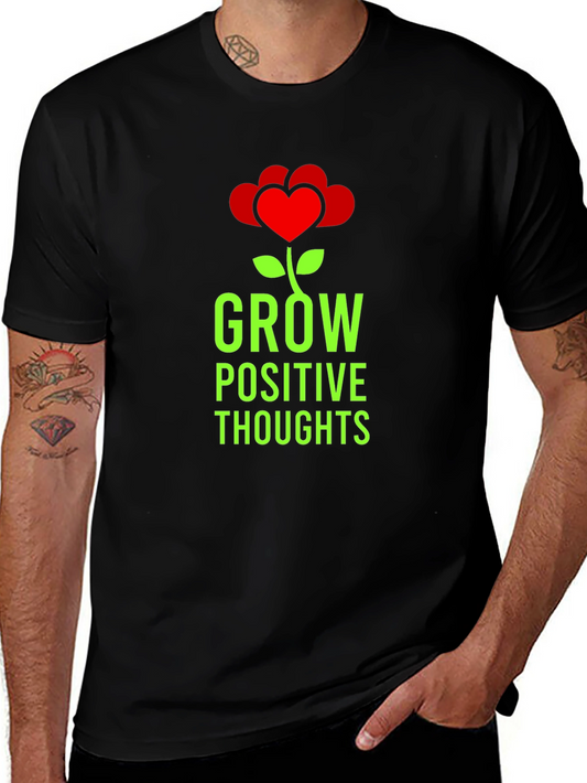 Grow Positive Thoughts Graphic Tee
