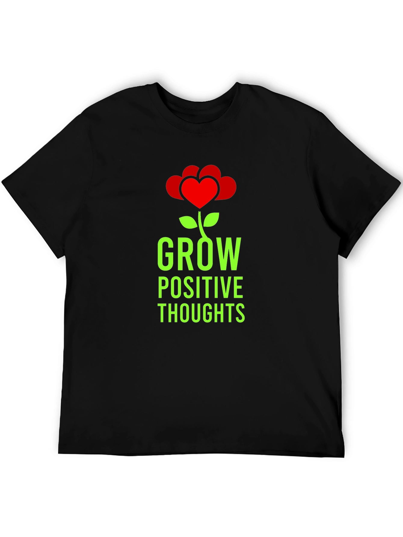 Grow Positive Thoughts Graphic Tee