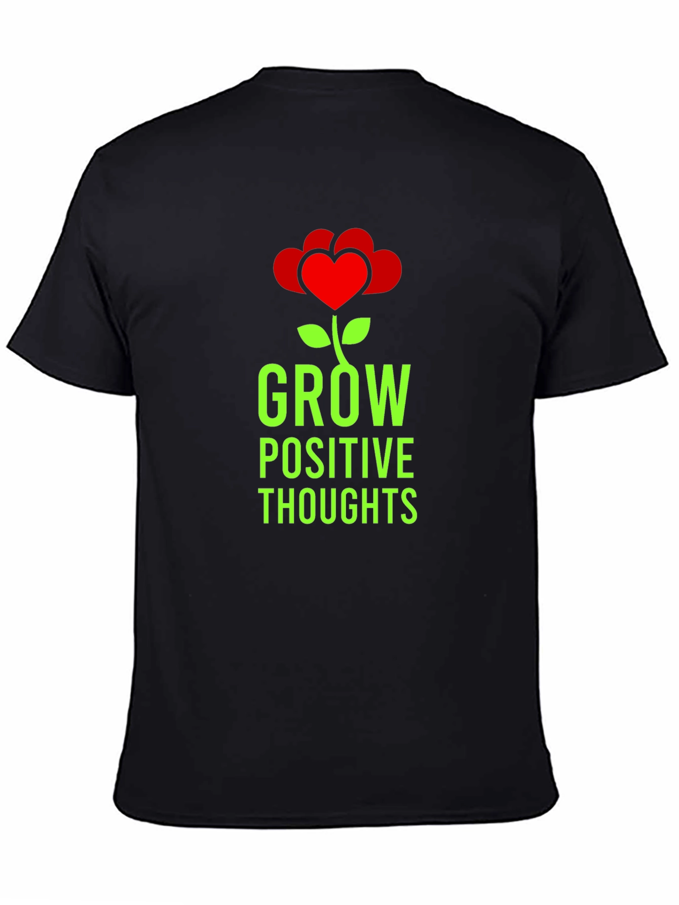 Grow Positive Thoughts Graphic Tee