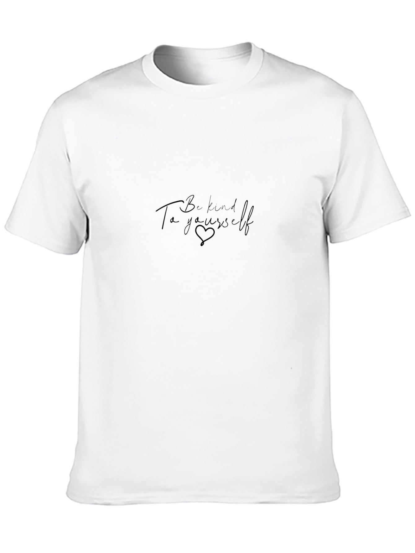 Be Kind to Yourself Black T-Shirt