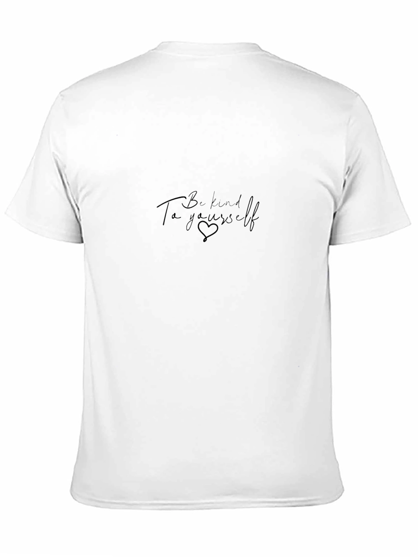 Be Kind to Yourself Black T-Shirt