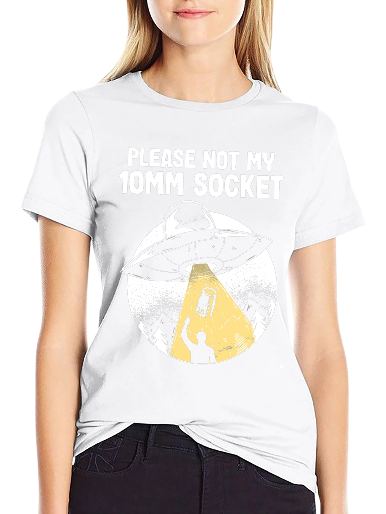 10mm Socket Alien Abduction T-Shirt