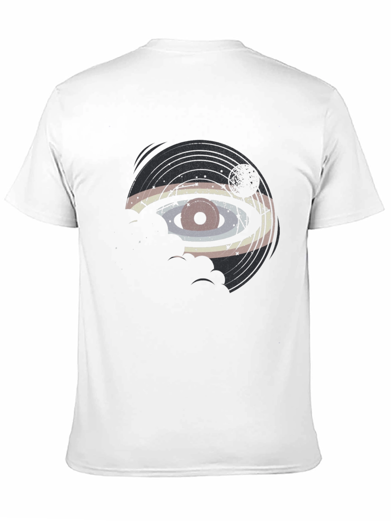 Retro Eye Vinyl Record Graphic Tee