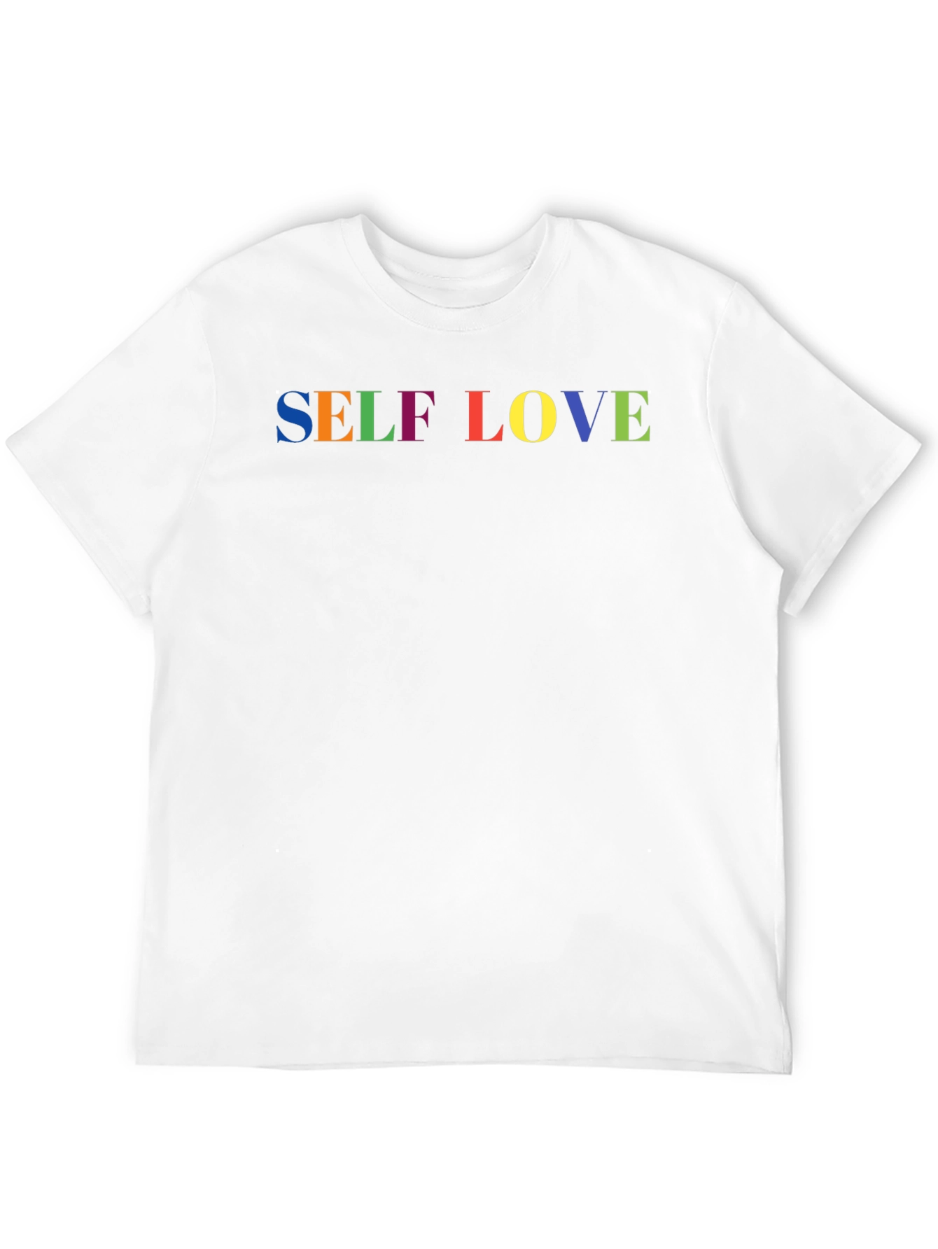 Self Love Rainbow Pride Graphic T-Shirt