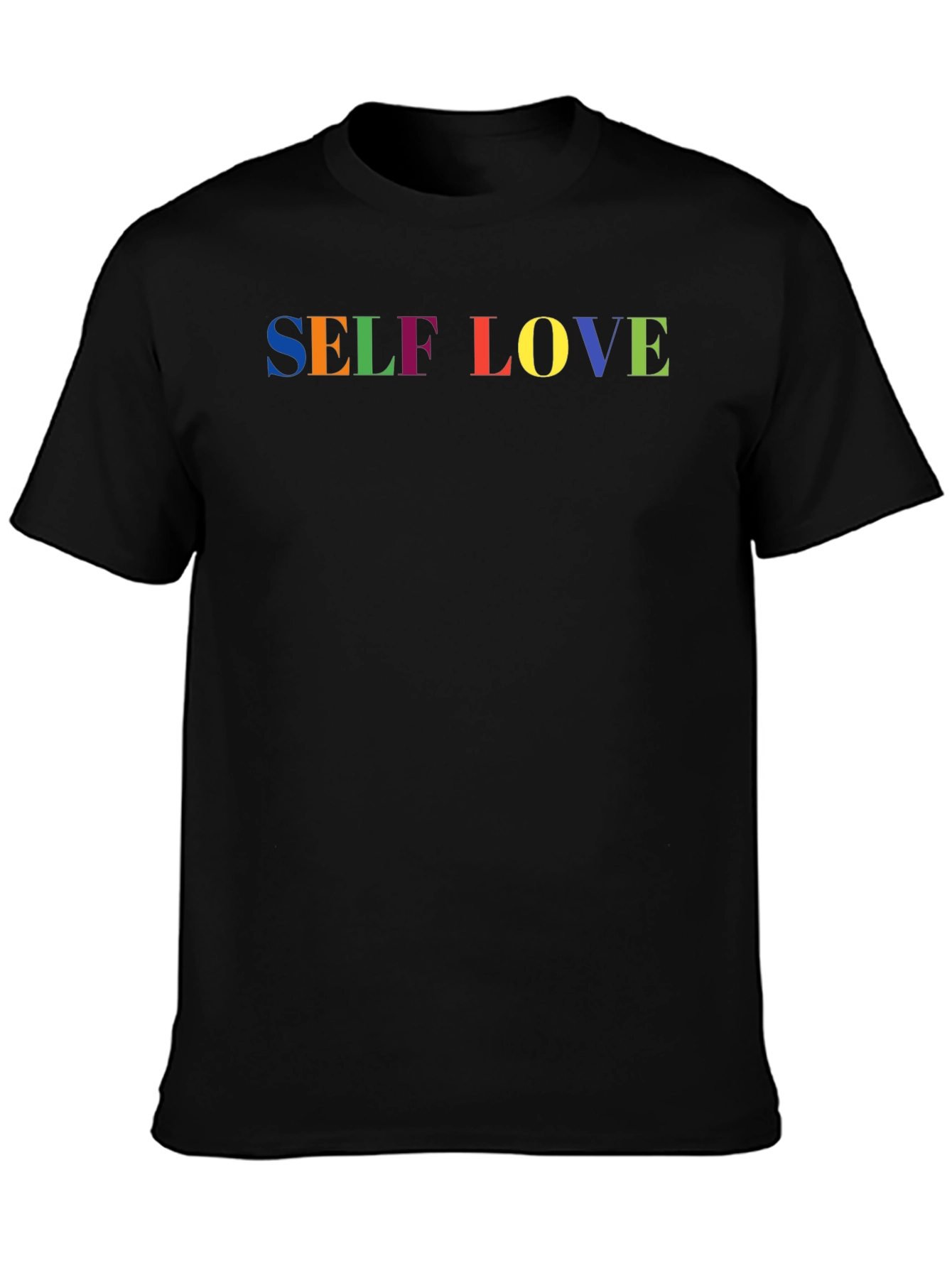 Self Love Rainbow Pride Graphic T-Shirt