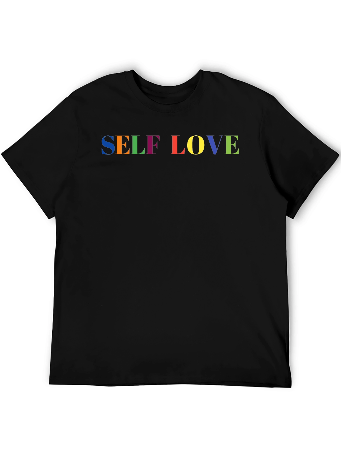 Self Love Rainbow Pride Graphic T-Shirt