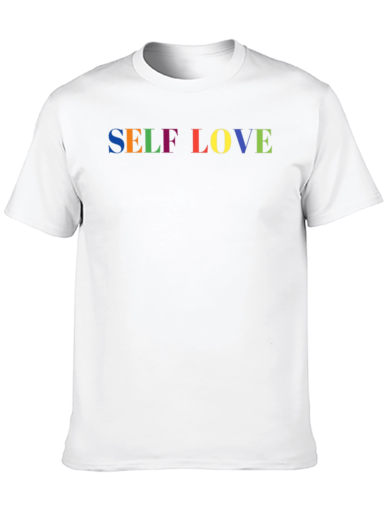 Self Love Rainbow Pride Graphic T-Shirt