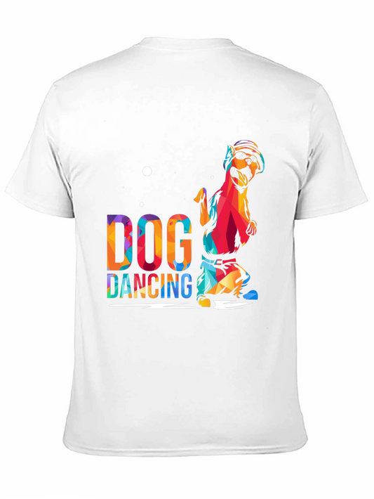 Dog Dancing T-Shirt: Fun & Colorful Graphic Tee