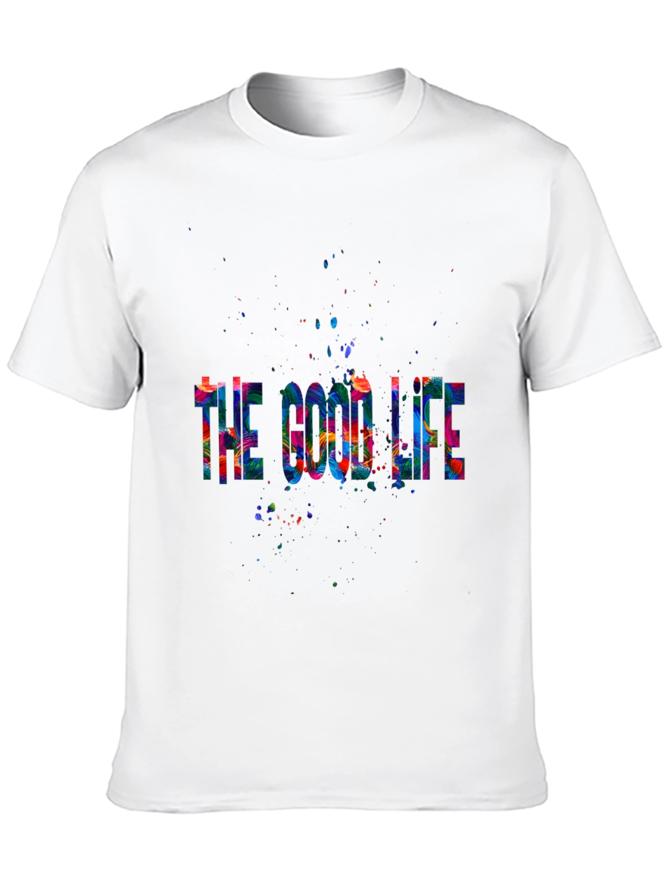 The Good Life Graphic Tee - Stylish Artistic Design