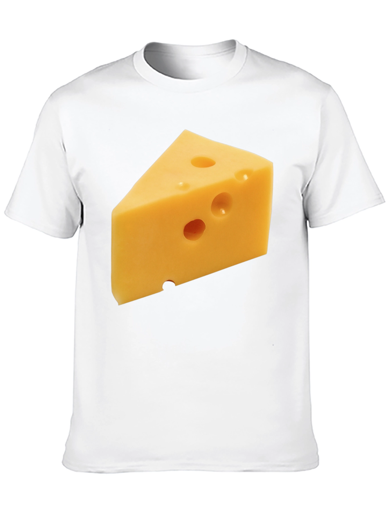Cheese Lovers T-Shirt: Swiss Slice Design