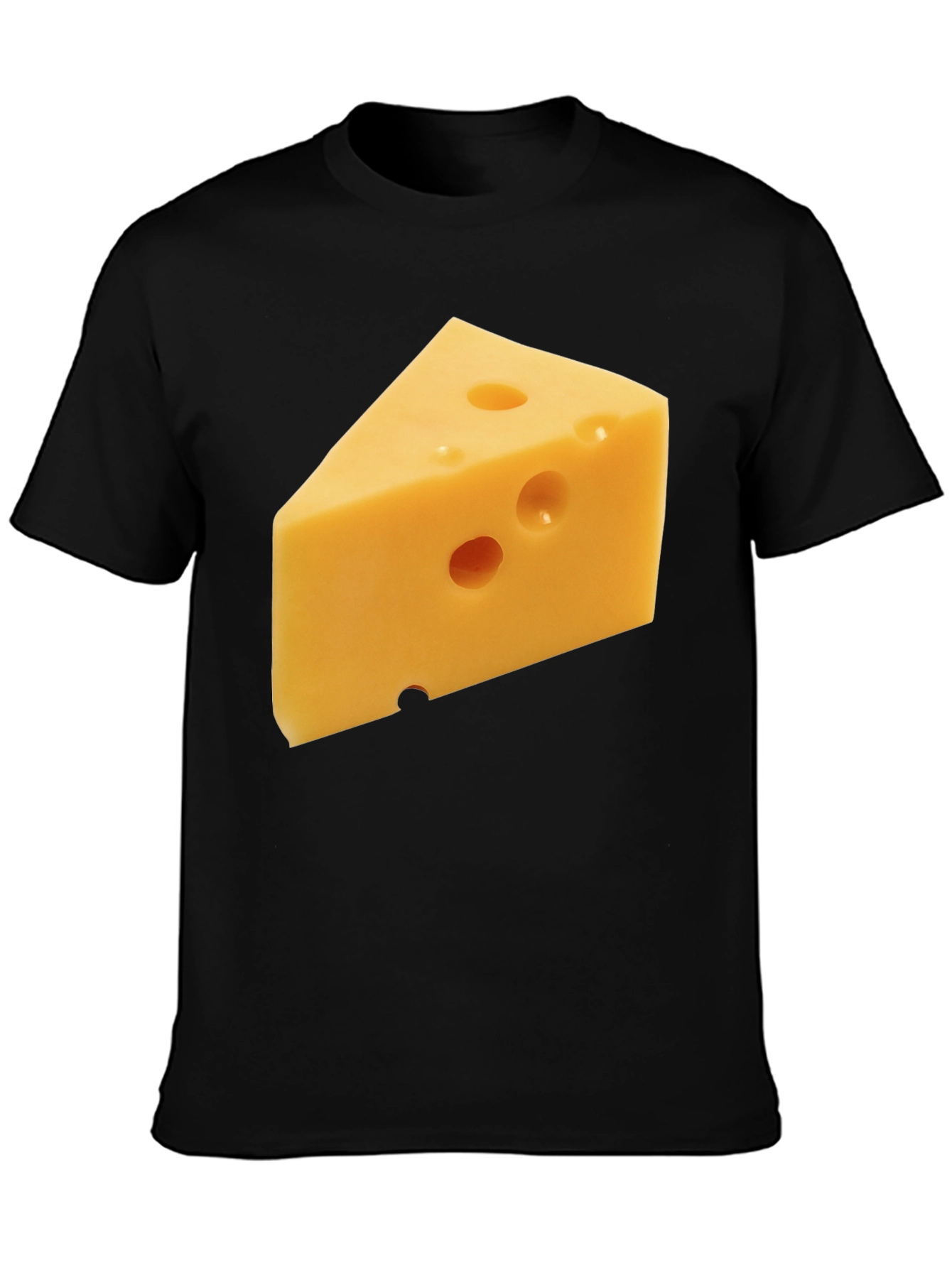 Cheese Lovers T-Shirt: Swiss Slice Design