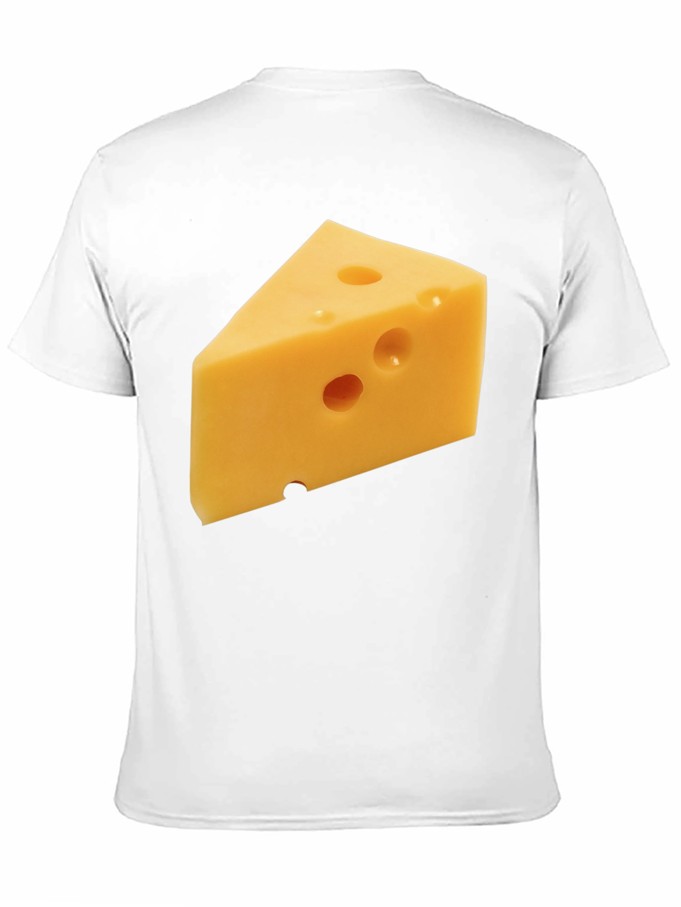 Cheese Lovers T-Shirt: Swiss Slice Design