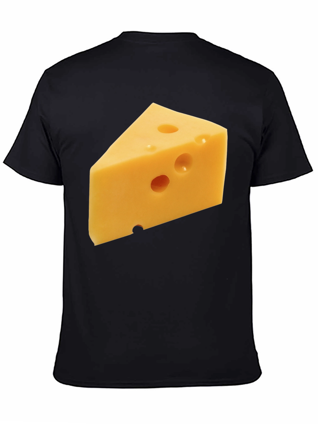 Cheese Lovers T-Shirt: Swiss Slice Design