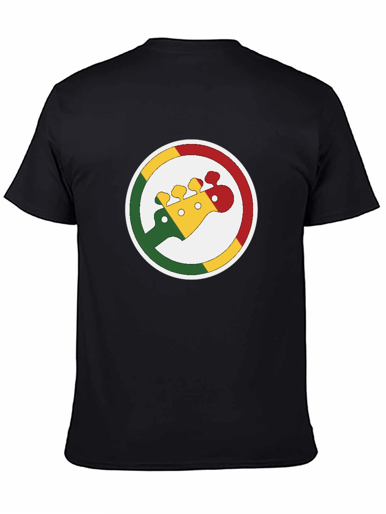Rasta Guitar T-Shirt - Reggae Music Style