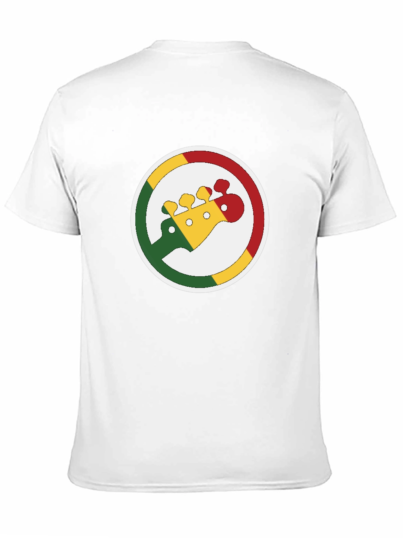 Rasta Guitar T-Shirt - Reggae Music Style