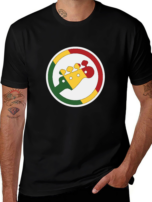 Rasta Guitar T-Shirt - Reggae Music Style