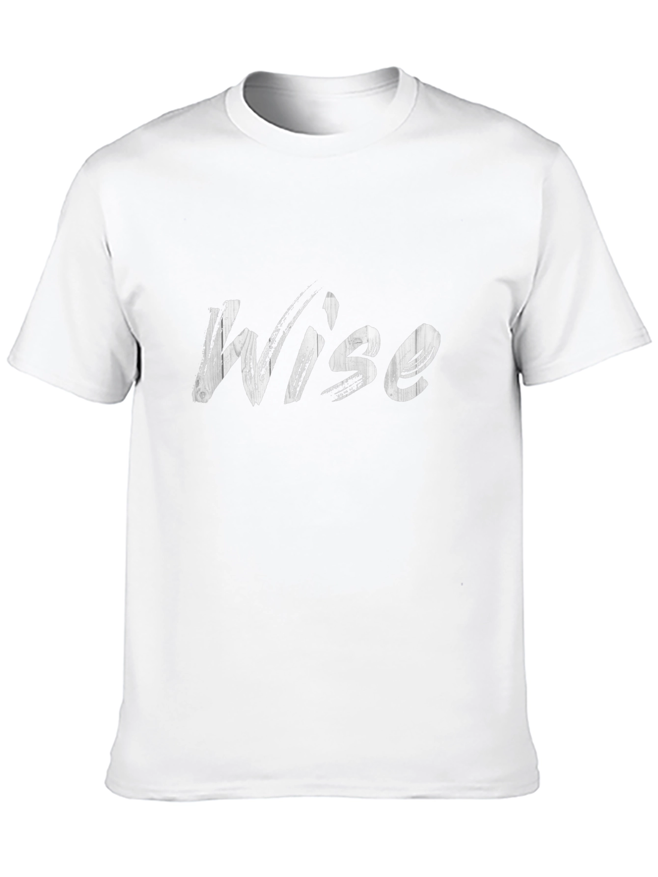 Wise Graphic Tee - Stylish Mens Black T-Shirt