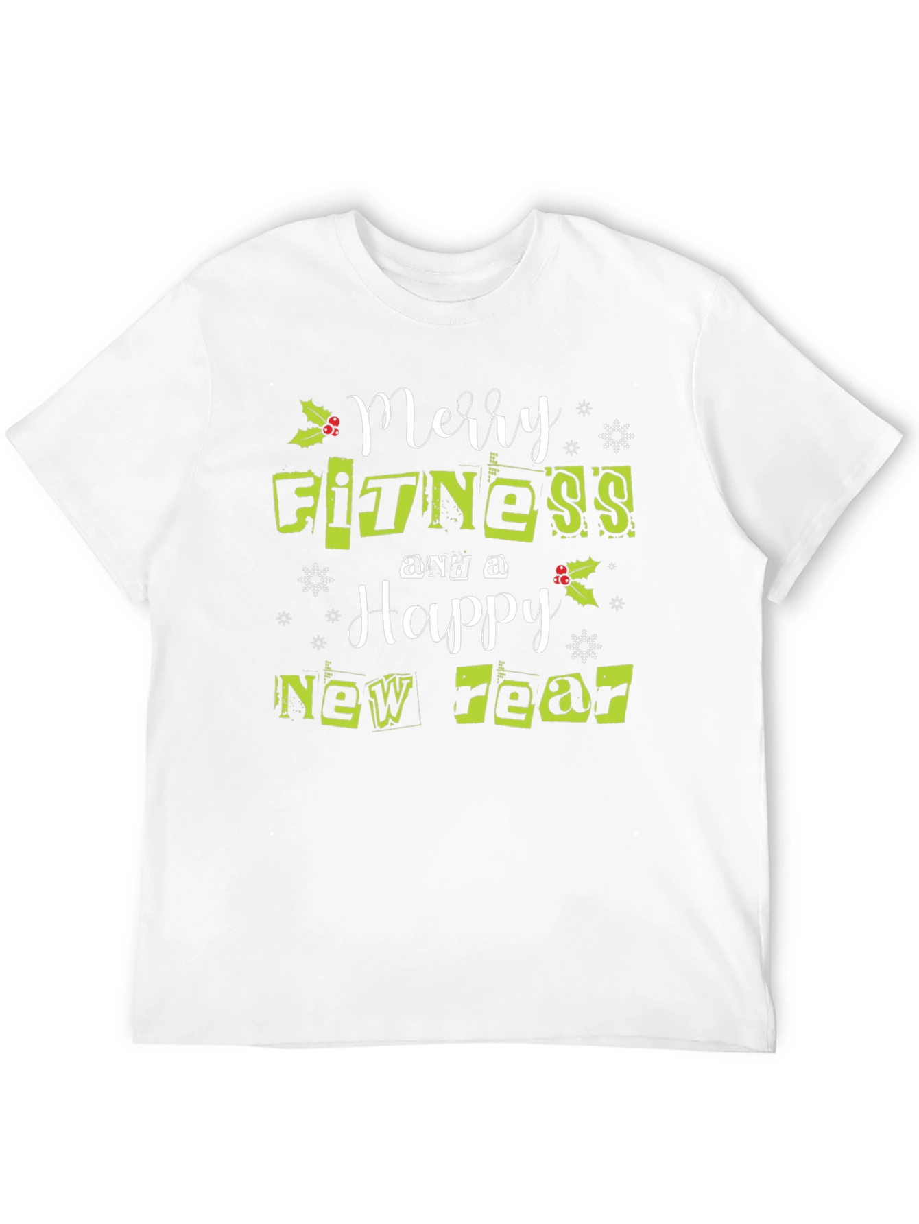 Merry Fitness and a Happy New Year T-Shirt